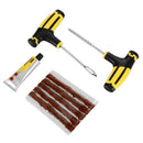 Car Tubeless Tyre Tire Puncture Repair Plug Repairing Kit Needle Patch Fix U5C3