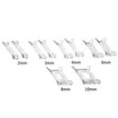 10pcs Invisible Design Ring Size Reducer Resizer Adjuster Guard Set P9T1 Cl A6T8