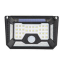 66LED Solar Motion Sensor Wall Light 3 Modes Waterproof Yard Security Lamp A
