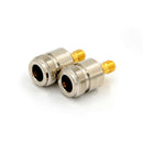 1pce Adapter N jack female to SMA female RF connector straight ATME
