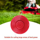 Red Round Plastic General-purpose Lawn Mower Grass Ropes With Head 2 Grass T9D8