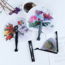 Summer Handheld Fan Chinese Folding Hand Fan Printed Paper Decorative gift ES
