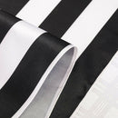 Table Runners Black and White Striped Serape Tablecloth for Wedding Party Decor