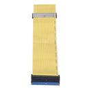40 Pins 80 Wire PATA/EIDE/IDE Hard Drive DVD Ribbon Cable Yellow 40cm BX