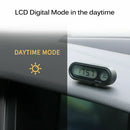 Car Electronic Clock Luminous Thermometer LED Digital Display Dashboard Clock ND