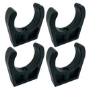 4pcs 1-3/4" Nylon Boat Hook Kayak Paddle Holder Split Clip Paddle Rod Keeper