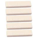 5Pcs Buffalo Bone Nut Saddle  For Guitar Ukulele Replacement Parts DIY