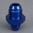 AN-8 AN8 To AN-6 AN6 Reducer Adapter Aluminum Alloy Conversion Fittings Blue