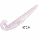 Plastic Metric Curve Clothes Ruler Fit for Sewing Dressmaking Pattern Design