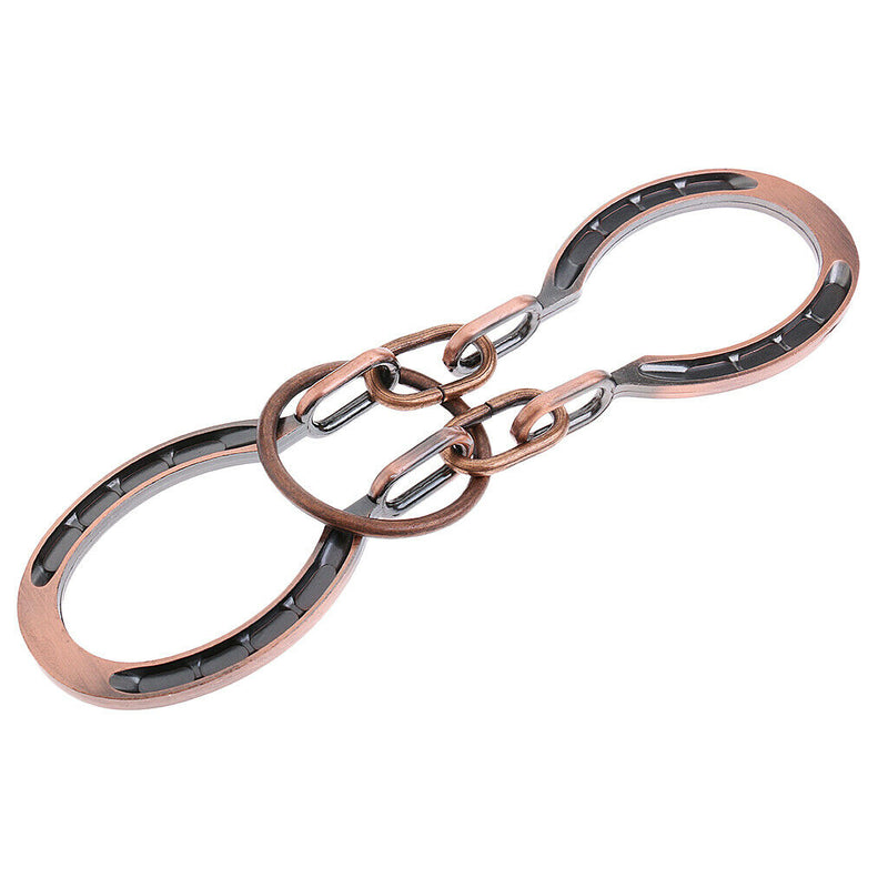 Metal Ring Solution Intellectual Deduction Unlock Puzzle Brain Teaser Conundrum