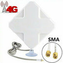 35dBi 4G LTE MIMO ANTENNA BOOSTER AERIAL DualSMA Plug&Cable For Telstra HuaweiOZ