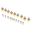 (Pack of 10)SMA Male Straight Crimp Connector Adapter(SMA-J-1.5) for RG174 RG178
