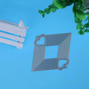 Rhombus Heart DIY Metal Stencil for Scrapbook Craft Embossing Cutting Die