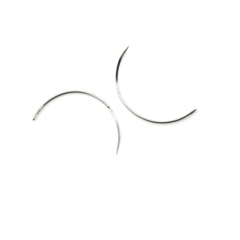 10Pcs Metal 8*28 Corner Medical Needle Suture Surgical Tool Double Eyelid  CGH,a