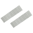 2 Pieces EVA Surfboard Kiteboard Surf Traction Pad Bar Deck Grips Grey
