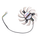 75mm Sapphire AMD R9 280X 280 270X Dual-X Fan Replacement FD7010H12S 12V 0.35ASP
