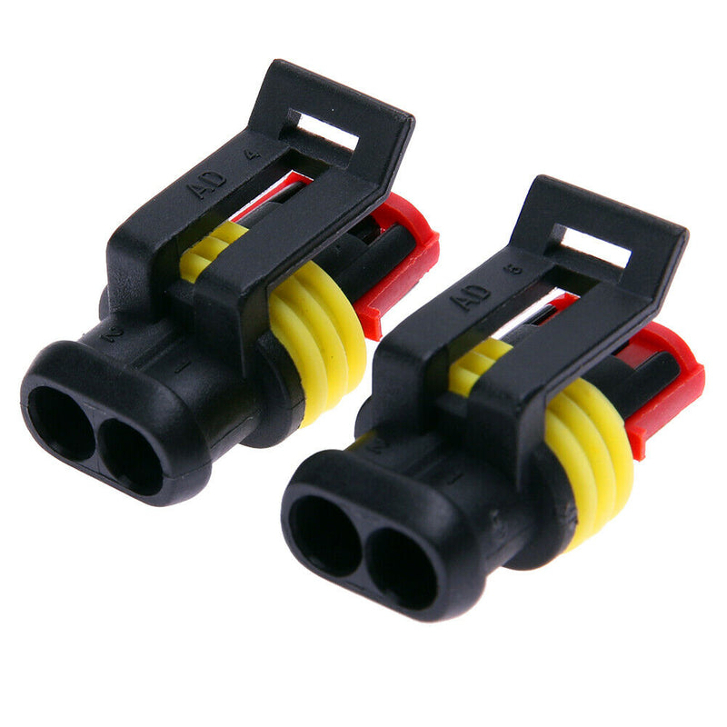10 sets Kit Seal Waterproof Connector for Automobile IP65 Connector Plug