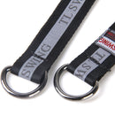 Hanging Strap Swing Hanging Kit - 2X Adjustable Black Strap - Perfect for