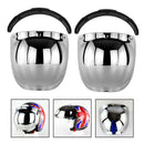 2x  Open Face Helmet Visor  Bubble Visor High Stength PC Lens