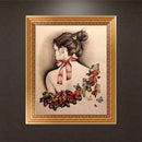 5D Butterfly Beauty Back DIY Diamond Embroidery Painting Cross Stitch Craft