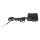 Black 7.2V Volt Battery Pack Rechargeable Charger Wall Plug Ni-CD Ni-MH Quick