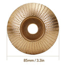 Wood Grinding Wheel Angle Grinder Disc Wood Carving Disc Sanding Abrasive T U5G7
