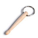 1 Pair Mini Drum Sticks Keychain Wood Drumsticks Key Ring Chain Percussion NMTO