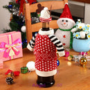 Wine Bottle Cover Xmas Santa Table Decor Christmas Bottle Cap Party Gift Hot