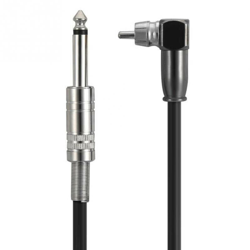 (Black) - Silicone Soft Tattoo Clip Cord, Flexible Silicone Hook Line Core NAW