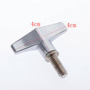 Durable 2pcs Drum Cymbal Tilter Stand Wing Nut Screw 6mm M6 for Drummer