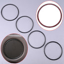 Speaker Ring Door Carbon Fiber Interior Fit for 14-18 BMW X5 X6 Cover Trim Car
