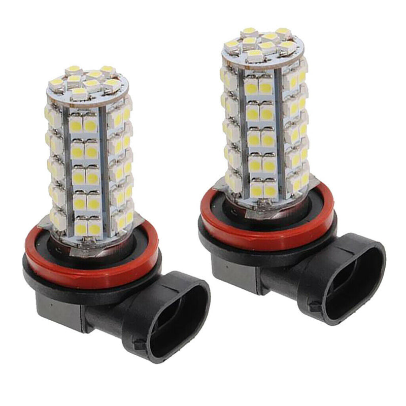 2pcs H8 H11 68-3528-SMD LED Blub For Car SUV Fog /Daytime Running Light
