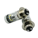2pc H6 LED car headlight bulb 100W Motorcycle Super HID White For Yamaha Upgrade