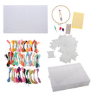 Embroidery Set Kit Cross Stitch Colorful Embroidery Thread Craft DIY Tools for