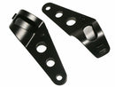 2 Pcs Replacement Headlight Bulbs Brackets, Motorcycle Repair Part - Black