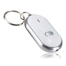 White LJd Whistle Car Key Finder Seeker Locator Find Lost Keyring Gadgets LJ