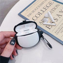 Anti-slip Silicone Case Little Penguin Pattern Protective Cover for FreeBuds 3