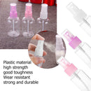 Clear Perfume Refillable Travel Lotion Liquid Spray Press Pump Bottle (50ml