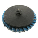 2 In Flap Sanding Disc Threaded  Lock Grinding Tool For Metal Timber