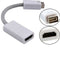 Mini DVI Male to HDMI Female Cable Monitor Video Adapter Converter Cord 10 Kw