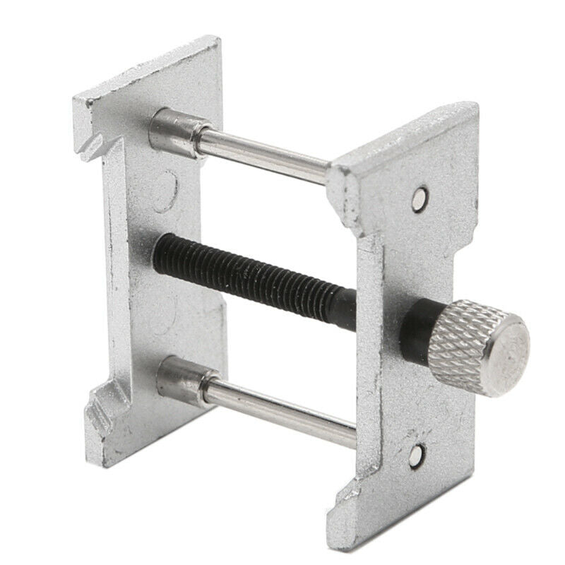 1 Set 2 Pcs Two-In-One Watch Case Metal Movement Holder Watchmaker Clamp Re