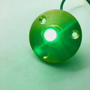 Green Led Boat Plug Light Garboard Brass Drain 50 mm Marine Underwater Fish