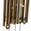 Wooden Metal 10 Tube Wind Chimes Mobile Windchime Church Bell Hanging Decor