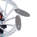 1XBicycle MTB Bike Disc Brake Pad Spacer Mounting Assistant Rotor I6T7 F6Q3 A1X3