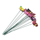 15PCS/Lot Artificial Simulation Butterfly Stakes Garden Outdoor DecorationsB Gn