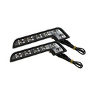 2pcs Car L-Type Daytime Running Light 12 Led Lamp Bead Driving Lights For M O2O7