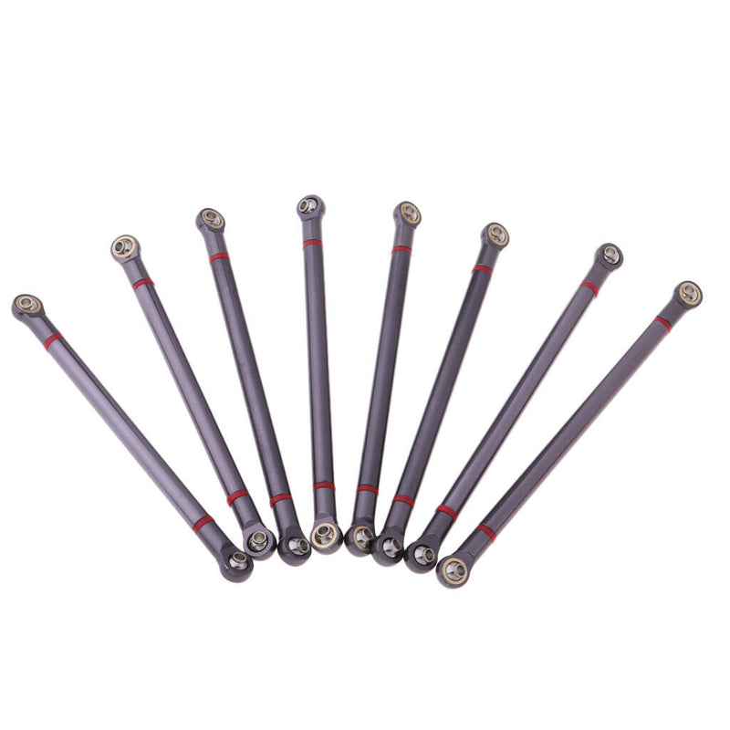 Aluminum Link Rods Set for Axial SCX10 90059 90046 90047 90060 Upgrade Parts