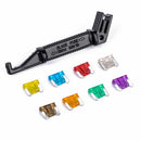 100pcs Micro Auto Car Low Profile Mini Blade Fuse 3~30A Black Puller Assorted
