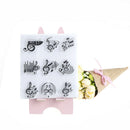 Happy Notes Transparent Clear Silicone Stamp for DIY Scrapbooking Album Decor JR