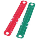 45 Pcs White Red Blue Green Yellow Plastic Two-Piece Paper Fasteners